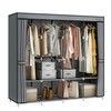 MOGELAFOO Portable Closet Wardrobe, 67-Inch Clothes Organizer with 4 Hanging
