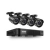 ZOSI 8CH 5MP 3K Lite Surveillance Wired Security Camera System