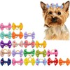 Dog Hair Accessories, Pack of 20 Dog Hair Bows, Dog