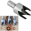 Bestgle 8 Pcs Wood Plug Cutter Cutting Tool Carbon Steel