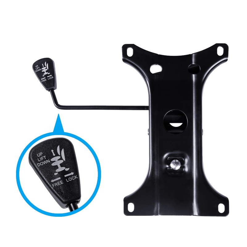 Frassie Office Gaming Chair Metal Base Replacement with Bottom Plate