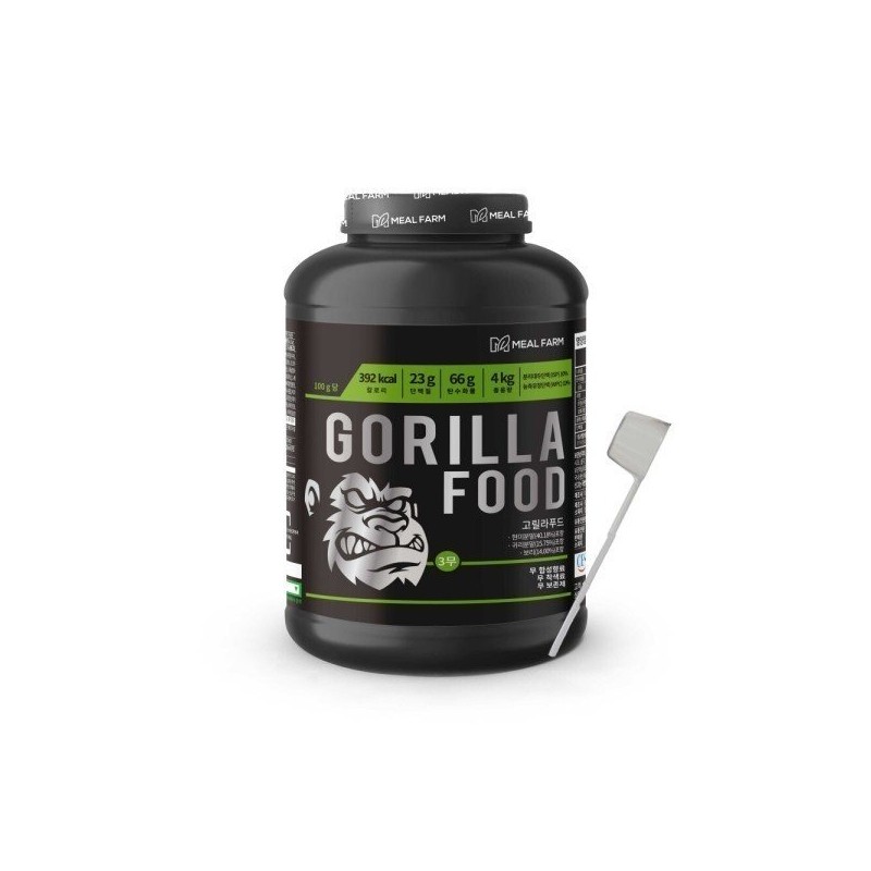 고릴라푸드 고칼로리 헬스 단백질 보충제 게이너 4kg Gorilla Food High-Calorie
