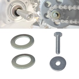 Minibike Clutch Spacer Shim Washer and Clutch Bolt Washer with 3/4" Shaft for Coleman CT200U,CT200U EX, Axis M200 BT200X RB200