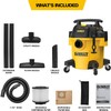 DEWALT DXV05P 5 Gallon Poly Wet/Dry Vac, 4 Peak HP
