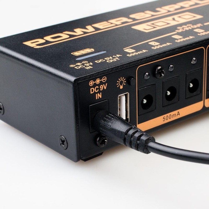 JOYO Guitar Effect Pedal Power Supply with Short-Circuit Overload Protection,