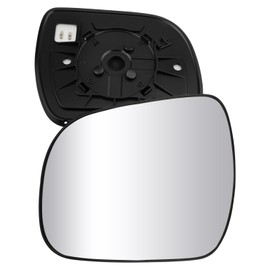 56471 Driver Side Door Mirror Glass with Backing Plate Fit for Toyota Highlander 2008 2009 2010 2011 2012 2013 Left Side Heated Mirror Glass Replace 8796148300, 8796148340