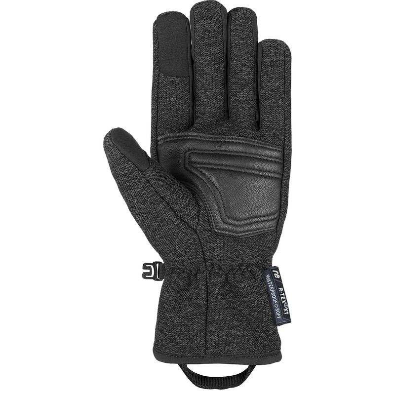 Reusch Men's Poledome R-Tex Xt Gloves, Asphalt Melange, 7