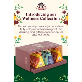 English Tea Shop Organic Wellness Collection - 12 Loose Leaf Pyramid Tea Bags