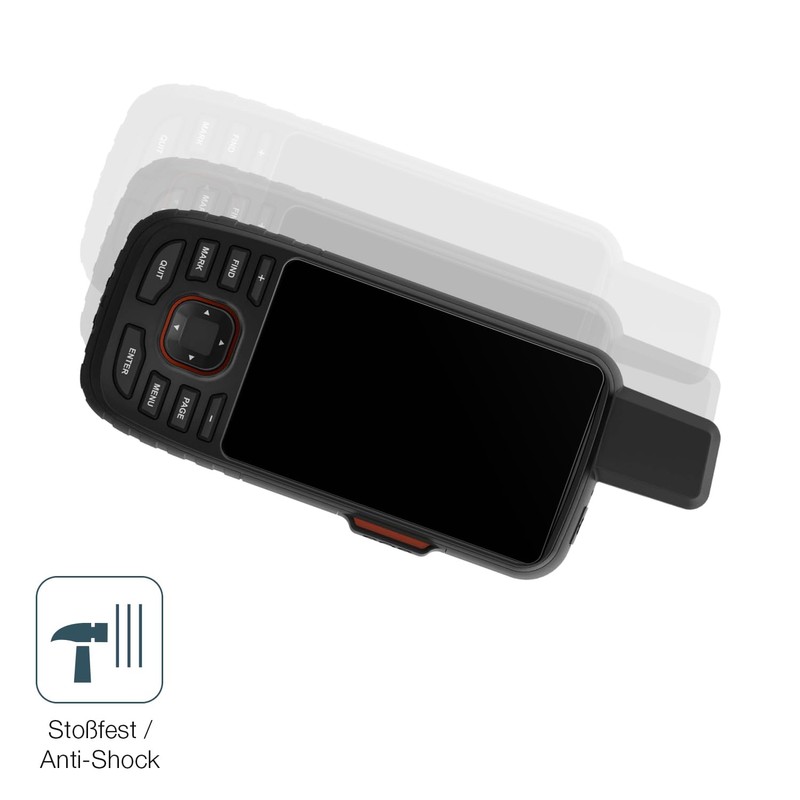 dipos I 2x Displayschutz 9H matt kompatibel mit Garmin GPSMAP