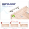 10 Pack 5 Inch Brushed Nickel Cabinet Handles, Square Kitchen