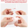 Fyearfly Stamp Positioner, Kit 2 Pieces Rubber Acrylic Stamp Colouring