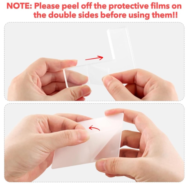 Fyearfly Stamp Positioner, Kit 2 Pieces Rubber Acrylic Stamp Colouring