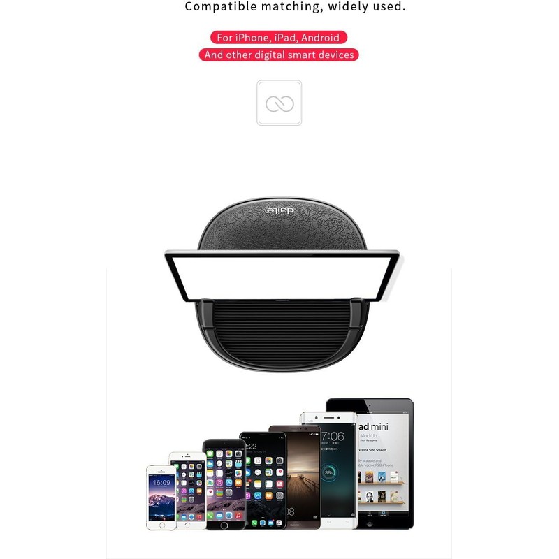 Car Phone Holder – Non-Slip Silicone Dashboard Mat, Universal Cell