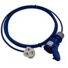 UK Made Mains Power 13Amp UK Plug to 16Amp IP44