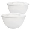 Centi Set of 2 Salad Bowls with Lid 5 Litre