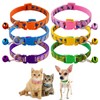 Jecikelon 6 PCS Puppy Collars Adjustable Pup Collar for XSmall