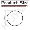 HTJYMY 2 Pack Replacement Motor Gasket Aquarium, Black - Compatible