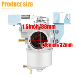 QAZAKY Carburetor Filter Intake Manifold Compatible with Yamaha Golf Cart G2 G5 G8 G9 G11 Gas 4-Cycle Engine Carb J38-14101-00 J38-14101-01 J38-14101-02 J38-13596-00 J38-14450-00 J10-14417-00