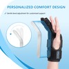 joingood Pinky Finger Support Brace, Adjustable with Removable Supports, for