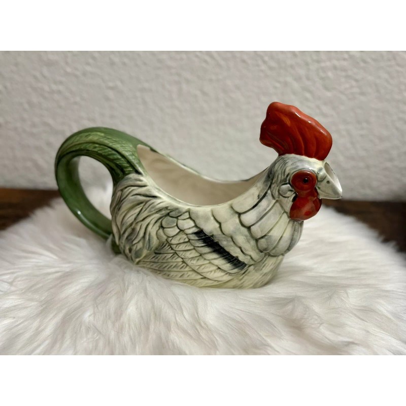 Target John Derian x Target Stoneware Fall Rooster Gravy Boat