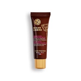 Yves Rocher Crema para Manos Riche Crme FPS 30 - Con Aceite de 1000 Rosas - Nutre, previene y reduce las manchas de las manos - 50 Ml                 