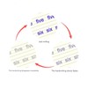 4pcs/pack Reusable Handwriting Practice Copybook Set Improve Writing Skills with
