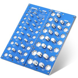 Aogbra Inch and Metric Thread Checker, Nut and Bolt Thread Checker, Bolt Size and Thread Gauge, Bolt and Nut Identifier Gauge (21 Inch and 17 Metric)