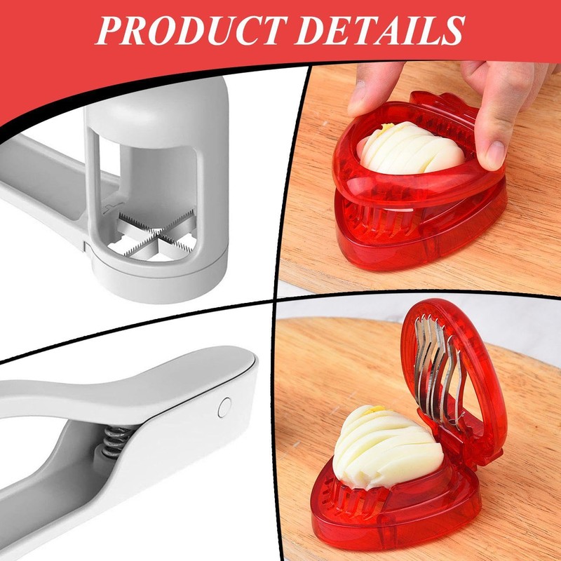 1 Piece Grape Slicer and 1 Piece Strawberry Slicer, Fruit