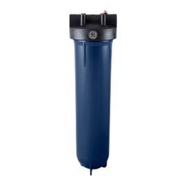 GE Heavy Duty Whole House Water Filtration System, Reduces Sediment, Rust & More, Install Kit & Accessories Included, Filter Not Included, Replace Filter (FXWPT, FXWPX) Every 3 Months, GXWH60T