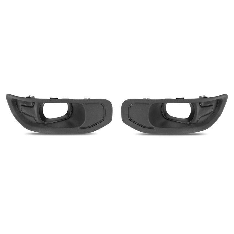 HECASA Fog Light Bezels Pair Compatible with 2019-2024 Ram 1500