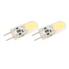 2PCS Silicone LED Light Bulb GY6.35 COB 1505 3W 12V