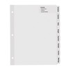 Avery Big Tab Printable Large White Label Dividers with Easy