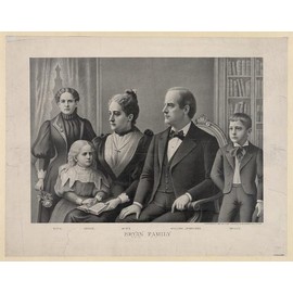 HistoricalFindings Photo: Bryan Family,William Jennings Bryan,Mary Baird Bryan,Ruth,William Jr,Grace