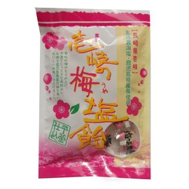 Nakahara Iki no Ume Salt Candy 2.8 oz (80 g) x 5 Bags