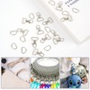100PCS Premium Swivel Snap Hooks and D Rings, Swivel Snap