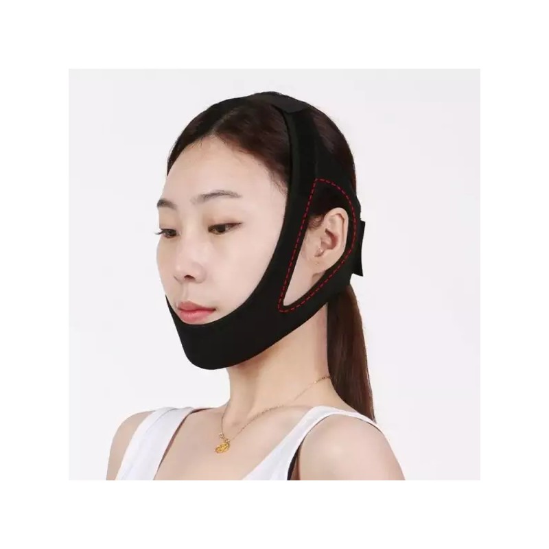 와이드 라인 브이 방지 입벌림 얼굴 밴드 리프팅 Wide Line