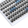 84 Clusters Individual Eyelash Extensions 8/10/12/14/16mm D Curl Fluffy Eyelash