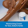 CeraVe Moisturizing Cream, Body and Face Moisturizer for Dry Skin,