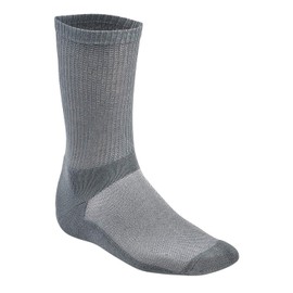 Bamboo Sports Mens Crew Socks - Comfortable Odor Eliminating & Moisture Wicking Large