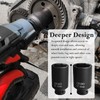36mm Socket 1/2 Drive,High-Strength Axle Nut Socket Set with Anti-Slip