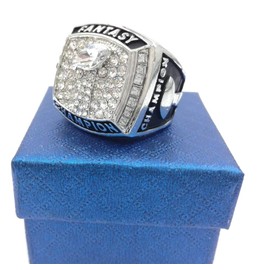 Fantasy Football Championship Silver Ring Trophy Prize (10)
