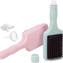 Flask Pack (16 oz Total) - Party Hidden Alcohol Travel Flasks for Women Men – Liquor Containers for Concerts, Cruises, Events - Pink - Colour: Pink, Green