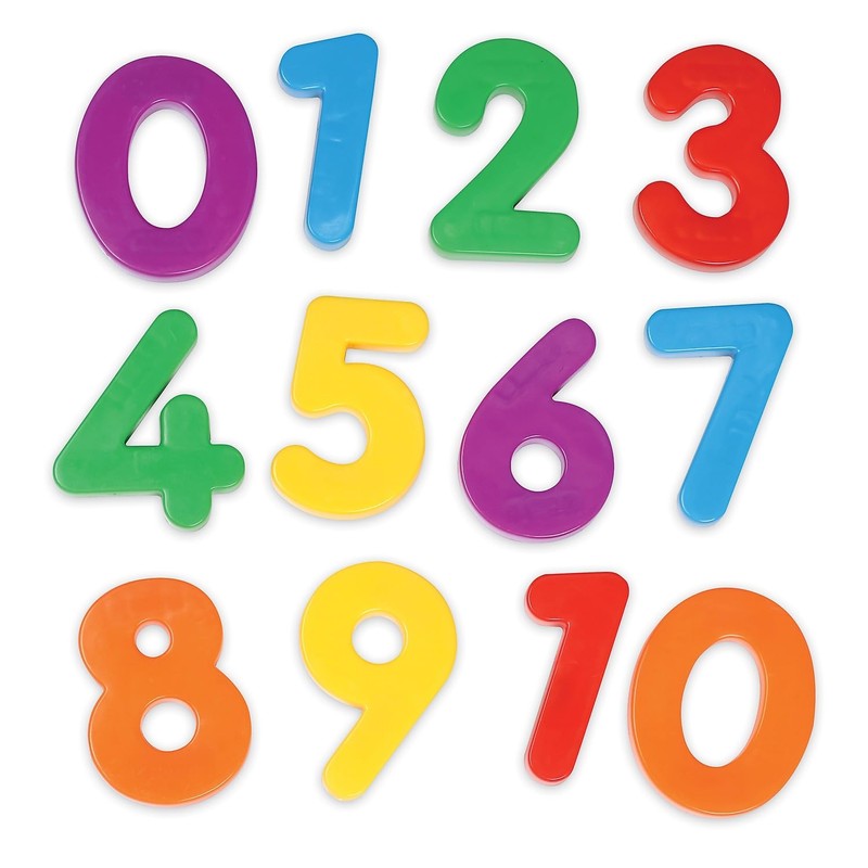 Learning Resources Jumbo Magnetic Numbers, Whiteboard Classroom Accessories, Number Recognition,