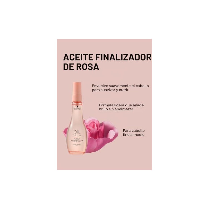 OIL ULTIMATE Aceite de Rosa Suaviza y Aumenta Brillo del