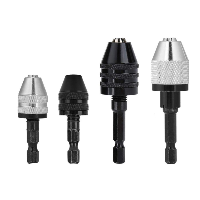 6.5mm Drill Chuck Hex Shank Electric Screwdriver Drill Chuck Adapter