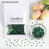 BEADSLAND Beadsland 288pcs Flat Back Crystal Rhinestones Round Gems for