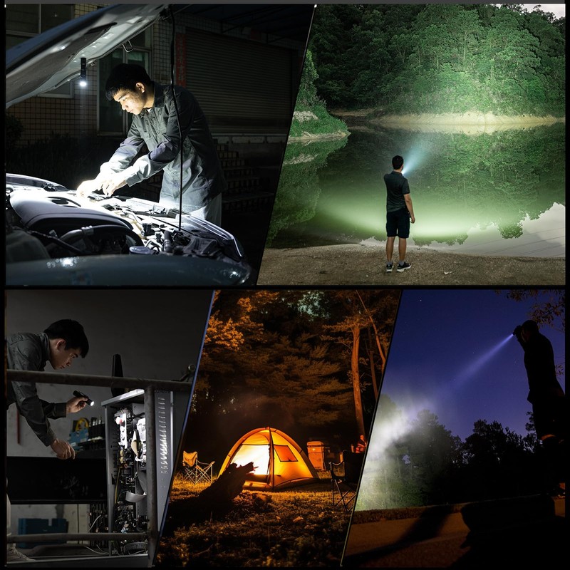 WUBEN L1 Flashlight Rechargeable LED Flashlights High Lumens 2000 Lumen