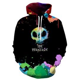 Aueoero Men 3D Print Pullover Hoodies - Teen Women Graphic Sweatshirt (US, Alpha, XX-Large, 3X-Large, Regular, Regular, darkface)