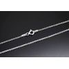 AKA Gioielli® - 925 Sterling Silver Rhodium Women Necklace -