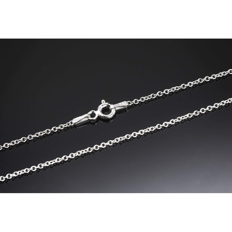 AKA Gioielli® - 925 Sterling Silver Rhodium Women Necklace -